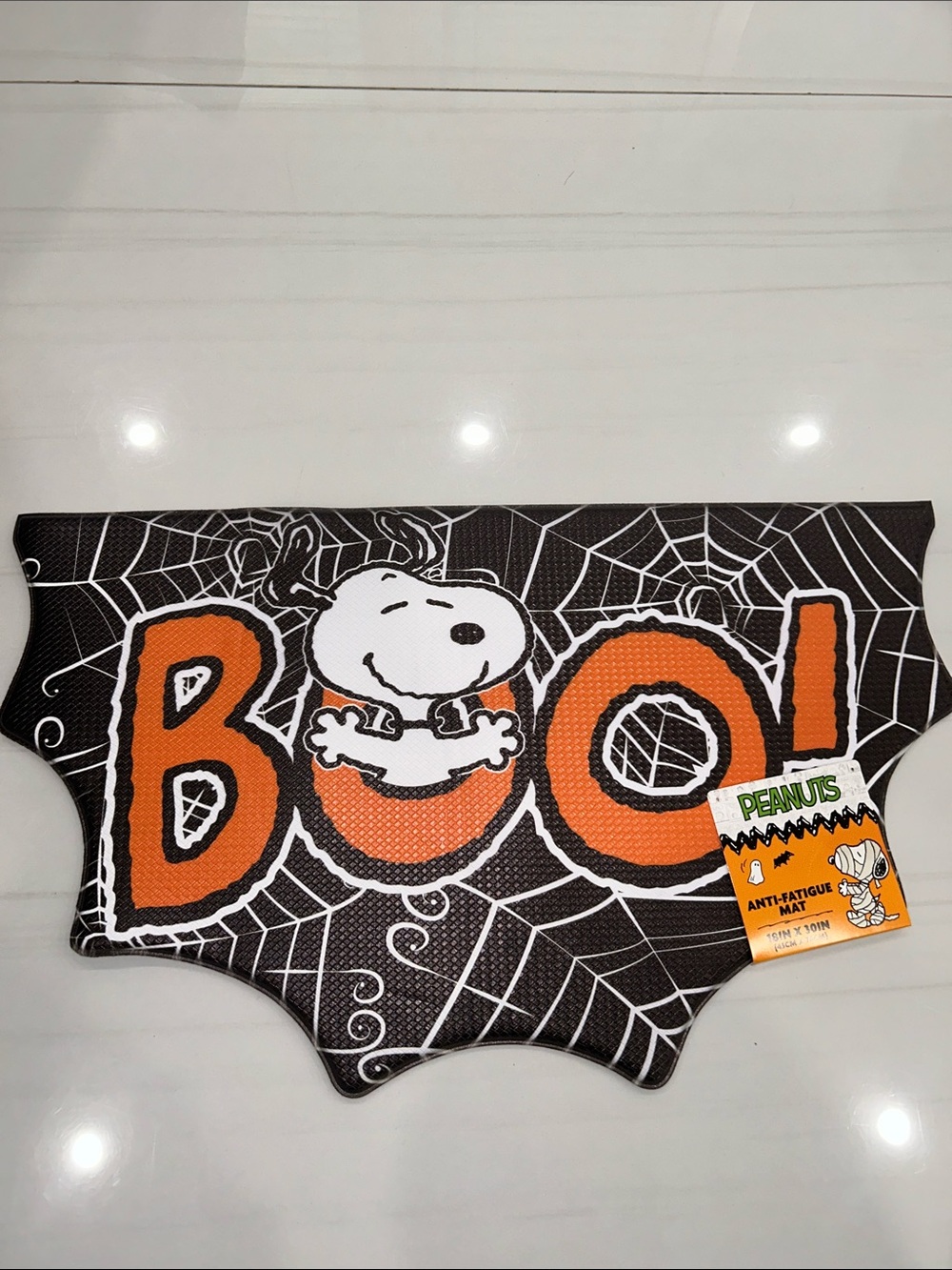 Peanuts Snoopy "Boo!" Anti-Fatigue Floor Mat 18in 30in